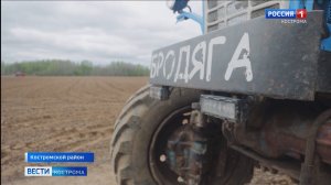 Больше половины костромских хозяйств вышли в поля на посевную