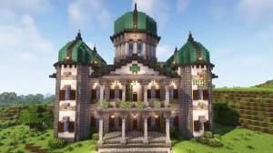 Minecraft ｜ Как построить поместье лорда (ратушу) ｜ Руководство