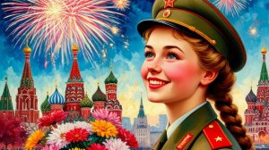 Героический день Победы 9 мая! Роскошная музыкальная открытка.