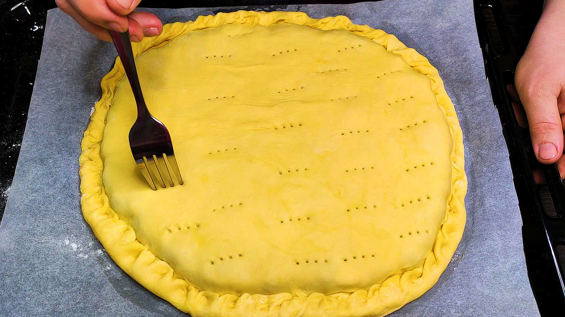 Быстрое тесто для Пирога с Любой начинкой! Мясной Пирог с Картофелем на Скорую руку!
