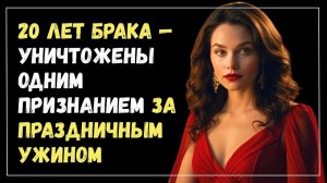 Истории измен - 20 лет брака были ложью
