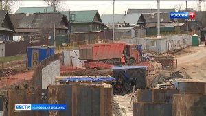 В Кирове продолжается строительство тоннеля под Транссибирской магистралью в Нововятском районе
