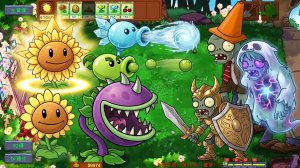 Растения против Зомби Fusion Emperor Symbiotic Dusk  Битва прохождение