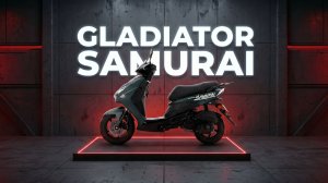 Gladiator Samurai: обзор самого легкого скутера