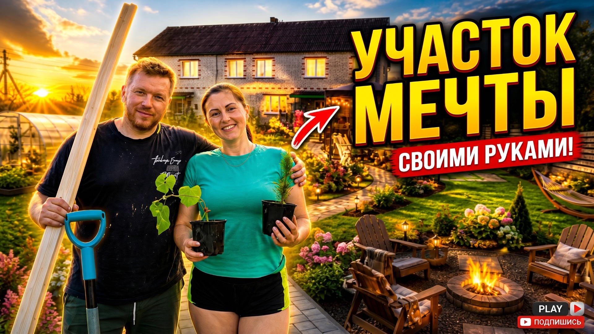 Купили дом, а что дальше? Как правильно распланировать зоны на участке: наш опыт