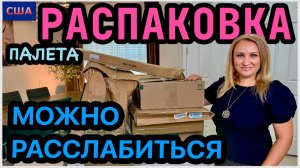 Распаковка палета Amazon в США: хорошие находки, зря боялись и снова в восторге