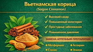 Вьетнамская корица. Кора (Saigon Cinnamon. Bark) - порошок