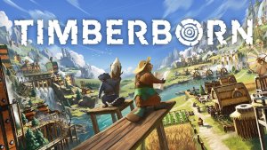 Бобры всех пережили и я строю для них город . Развожу бобров. - Timberborn № 1