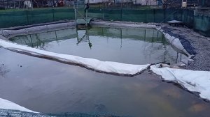 Конец апреля! Снег в Мичуринске! Пруд собственными руками на даче! Сила благодарности за всё !