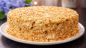 Вкусный торт на сковороде с заварным кремом! Коржи без духовки за 20 минут! Простой рецепт!