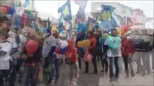 Ишим 9 мая 2015. В победном строю.