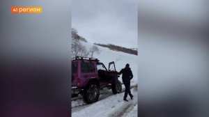 СХОД ЛАВИНЫ НА МУТНОВКЕ УДАЛОСЬ ЗАПЕЧАТЛЕТЬ НА КАМЕРУ • БЕЗ КОММЕНТАРИЕВ