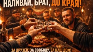 Наливай, брат, до края
