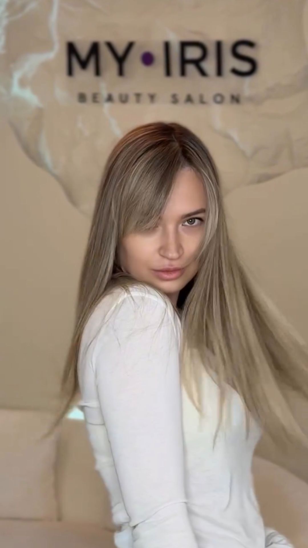 Холодный блонд с мягкими переливами ✨