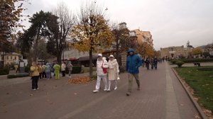 Кисловодск. По Курортному бульвару до столовой Зефир. День 3-й, часть 10-я. 14.11.2025.
