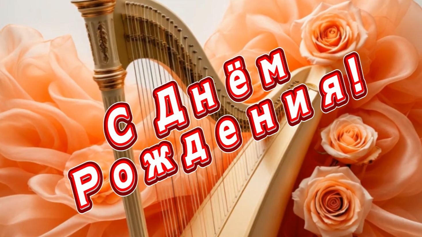 С Днём Рождения! Красивая песня поздравление для женщины