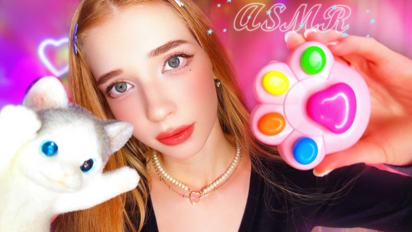 АСМР для тех, кто хочет уснуть 🌙 ТРИГГЕРЫ, ШЕПОТ,ДОЖДИК🎀💤