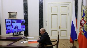 Владимир Путин Совещание с постоянными членами Совета Безопасности, Кремль, 8 мая 2026 года