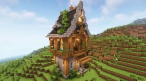 Minecraft ｜ Руководство по строительству средневекового дома