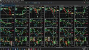 08.05.2026. Влияние NFP на курсы EURAUD, EURCAD, EURGBP, EURJPY, EURNZD, EURUSD. Дисплей S04-EUR