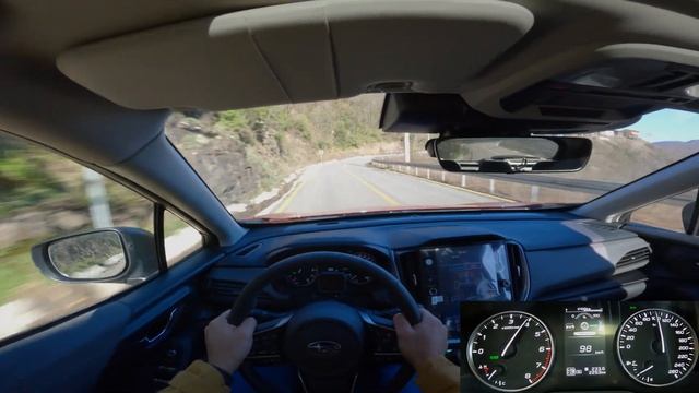 SUBARU CROSSTREK 2.0 i Hybrid 2024 года выпуска -тест-драйв в формате 4K POV