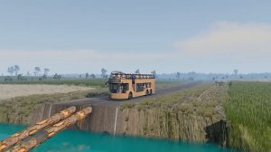 Восьмое испытание «Машины против глубокой воды» в BeamNG Drive!