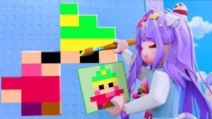 ПОВТОРИ ПИКСЕЛЬНУЮ КАРТИНУ, ЧТОБЫ ПРОЙТИ! Roblox Paint It! Pixel Obby