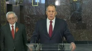«Пощады не будет»: Сергей Лавров про атаку нацистами праздника  Дня Победы 9 мая