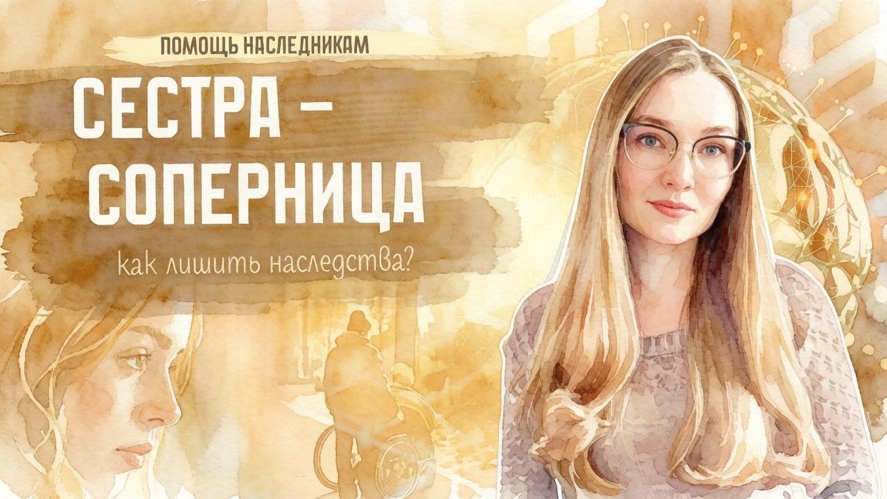 Как лишить наследства дочь моего отца?