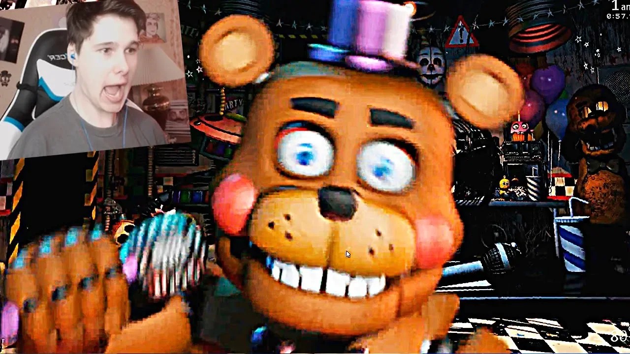 50 АНИМАТРОНИКОВ ОДНОВРЕМЕННО?! НОВЫЙ ФНАФ 7 ULTIMATE CUSTOM NIGHT смотреть онлайн