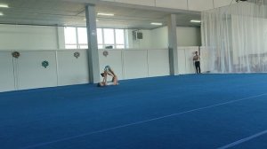 ЖП 1 юношеский, Черникова Евгения - Черникова Дарья, ШСА «Пирамида-Запад«Комбинированное упражнение