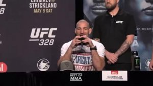 💥Самая лютая пресс-конференция UFC 328, Чимаев vs Стрикленд