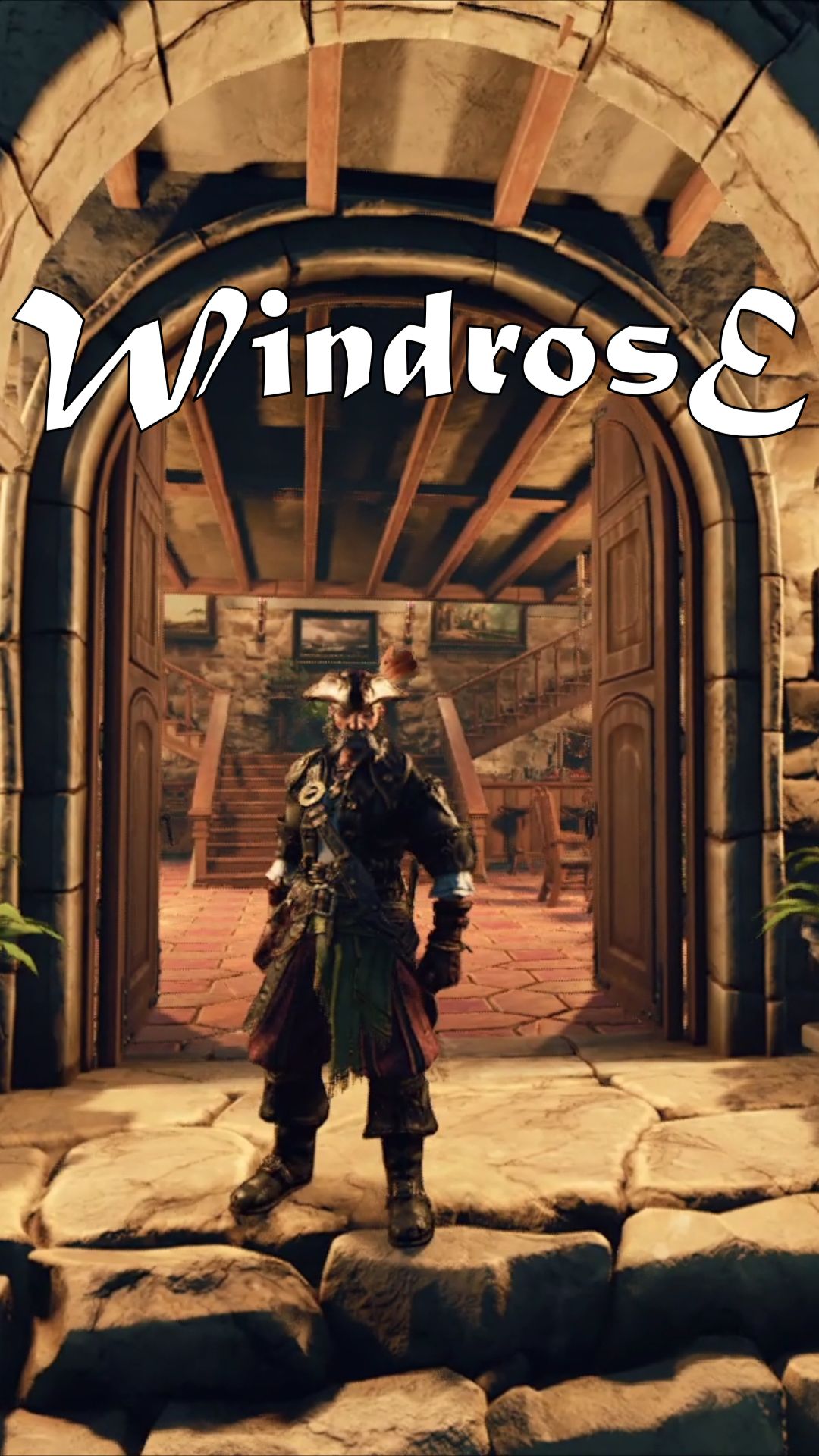 Windrose: Монтаж двери в широкий проём.