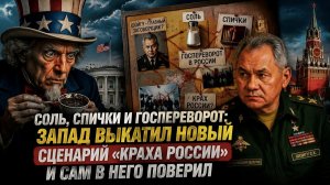 «Путин прячется, Шойгу готовит переворот»: кто на самом деле разваливается, пока Запад гадает?