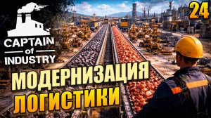 Модернизация логистики, Captain of Industry, 24 серия