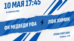 ФК Медведи Уфа - ЛФК Химик