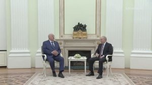 Владимира Путина с Президентом Белоруссии Александром Лукашенко, Кремль, 8 мая 2026 года