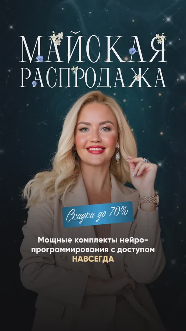 Майская распродажа
