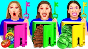 Решите загадку 1000 ключей # Специальная загадочная коробка BaRaDa Gold Challenge
