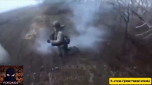 И такое бывает. Скинул застрявший дрон прям с бойца