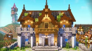 Руководство по строительству средневековых казарм в Minecraft (для выживания)