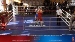 160 финал 71 кг Сидоров Василий Воен. Акад. связи Усвалиев Хуршед КШВСМ