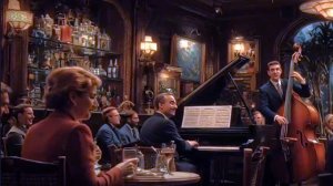 Vintage Jazz 72 / Cafe. Songs. Montmartre // Paris. 1950s