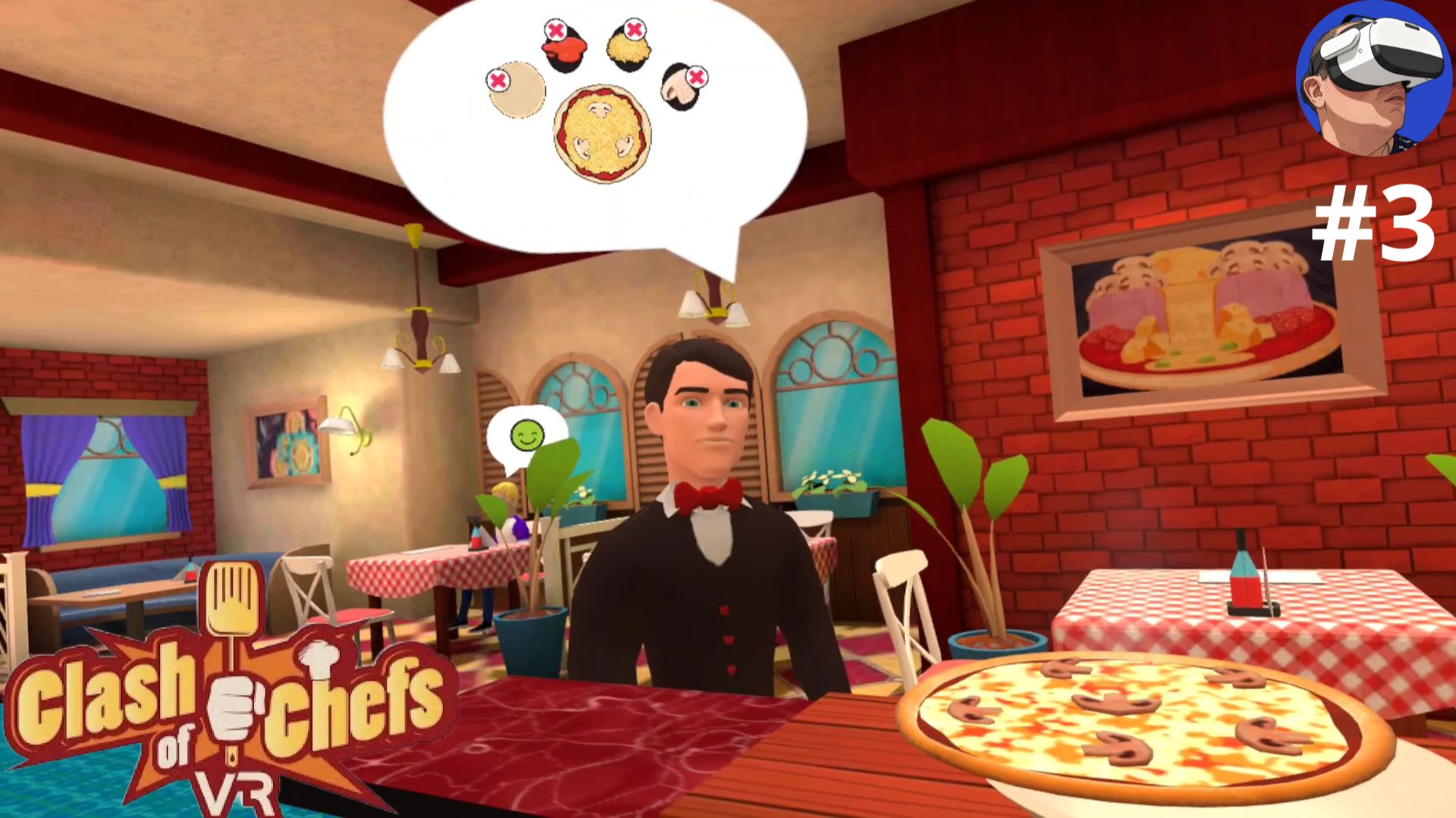 Clash of Chefs VR. Ресторан итальянской кухни! смотреть онлайн