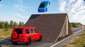 Соревнование «Машины против рампы» в BeamNG Drive!