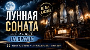 🌙 Лунная соната на органе — вы такого не слышали