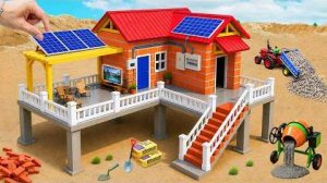 Построили настоящий дом 😱 Мини трактор удивил всех! 🚜🏡 Мультфильмы для детей