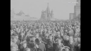 Из фондов РГАКФФД. Песня «День Победы»  (муз. Д.Ф. Тухманова, сл. В.Г. Харитонова).