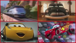 ТАЧКИ 2 против ТАЧКИ 3: Молния Маккуин и Мэтр танцуют! ⚡ Pixar Cars Cover Remix 🏎️