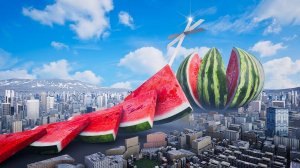 СУМАСШЕДШИЙ КУСОЧЕК СУПЕР АРБУЗНОГО ДОМИНО. Мультики для детей. Мультфильмы для малышей